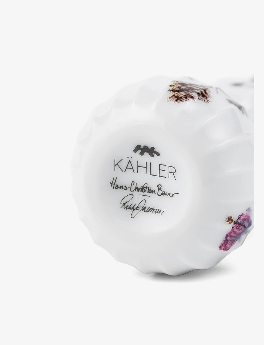 Kähler - Hammershøi Christmas Snowman hanging variant H9.5 white w. deco - white w. deco - 5