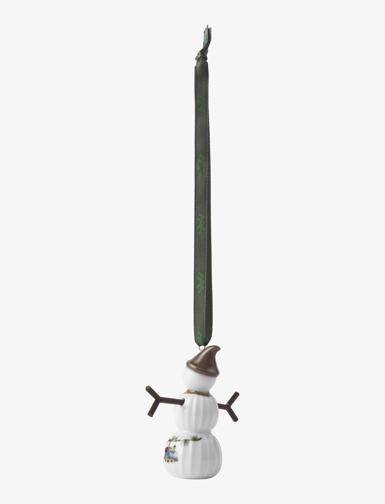 Kähler - Hammershøi Christmas Snowboy hanging variant H7 white w. deco - white w. deco - 3
