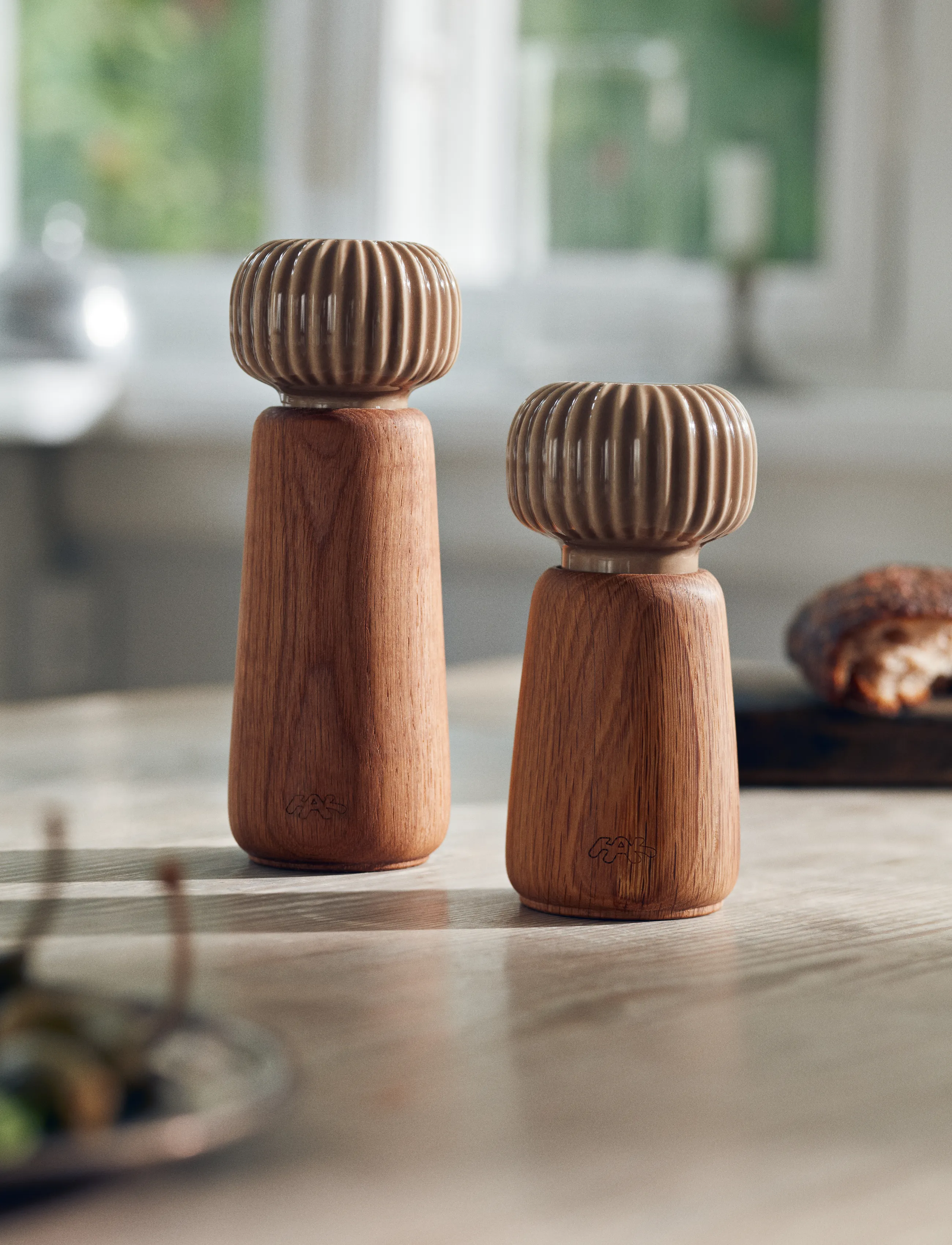Kähler - Hammershøi Kvarn H14 cm brun - salt- & pepparkvarnar - brown - 2