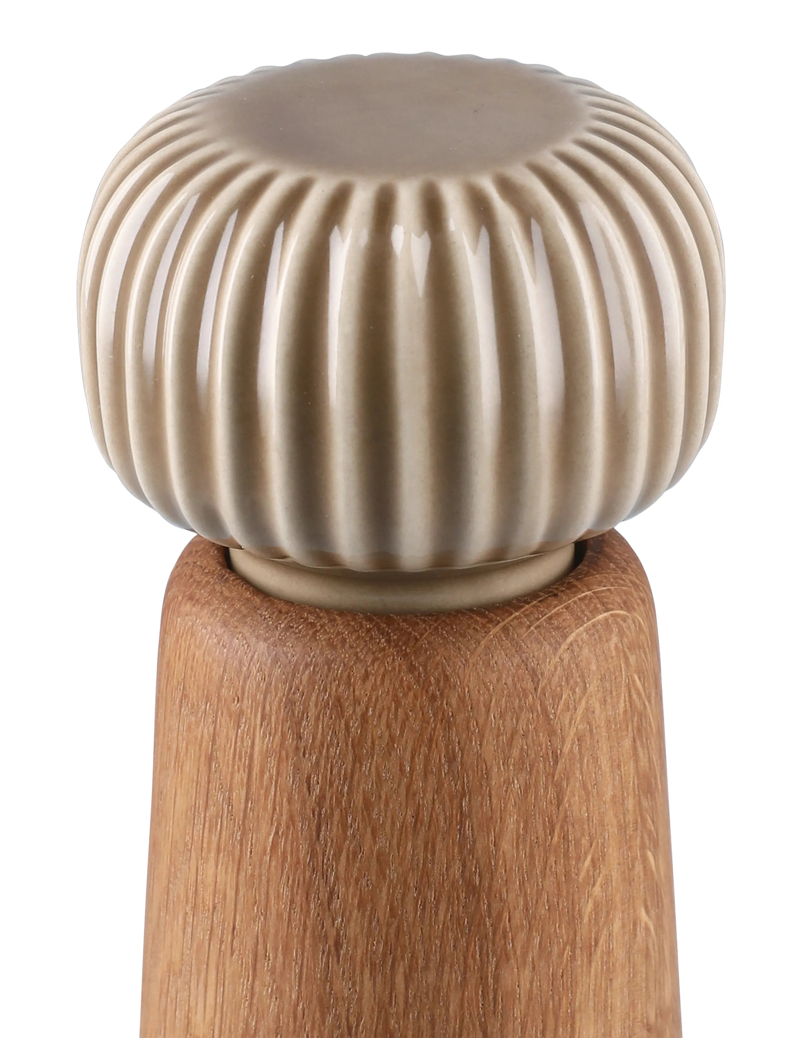 Kähler - Hammershøi Grinder H18 cm brown - salz- & pfefferstreuer - brown - 3