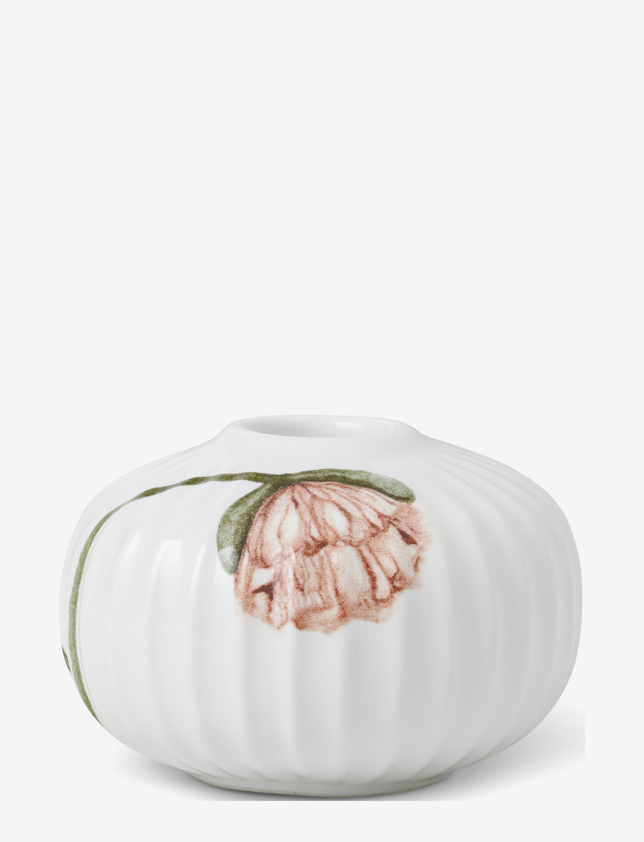 KÄHLER Hammershøi Poppy Lysestage Weiß - H:7CM - Unisex