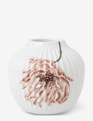 Hammershøi Poppy Vase w. deco - WHITE W. DECO
