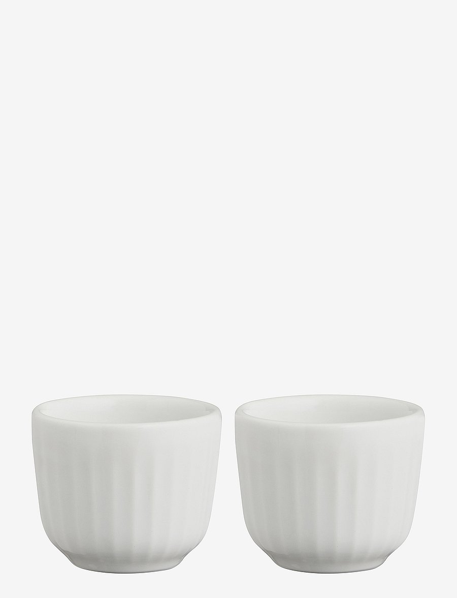 Kähler - Hammershøi Egg cup 2 pcs. - eierbecher - white - 1