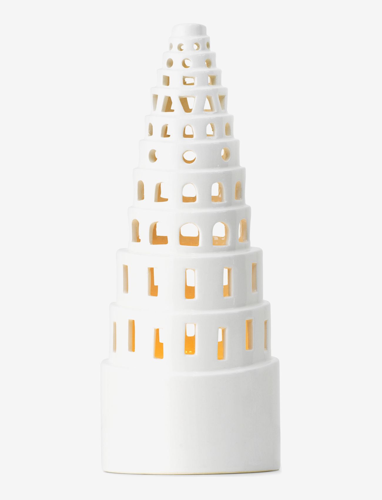 Kähler - Urbania Lighthouse High tower white - accessoires décoratifs - white - 2
