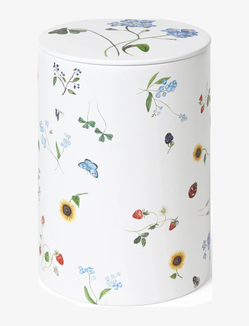 Kähler - Hammershøi Summer Storage tin H14.5 symphony - vorratsgläser - symphony - 0