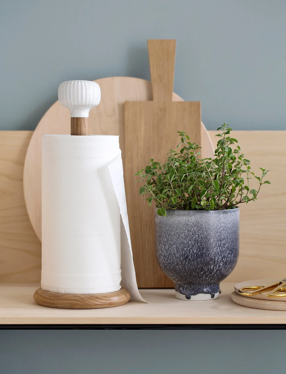 Kähler - Hammershøi Kitchen roll holder - osta hinna alusel - white - 1