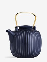 Kähler - Hammershøi Teapot 1,2 l indigo - teapots - indigo - 0