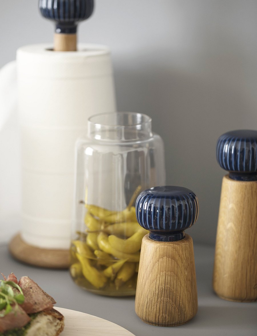 Kähler - Hammershøi Grinder - gewürzmühlen - indigo - 2