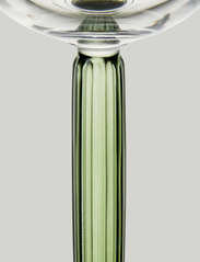 Kähler - Hammershøi Champagne Glass 24 cl green 2 pcs. - champagne glasses - green - 7