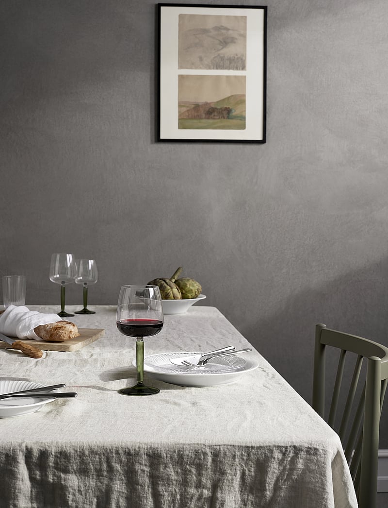 Kähler - Hammershøi Red Wine Glass 49 cl green 2 pcs. - rotweingläser - green - 0