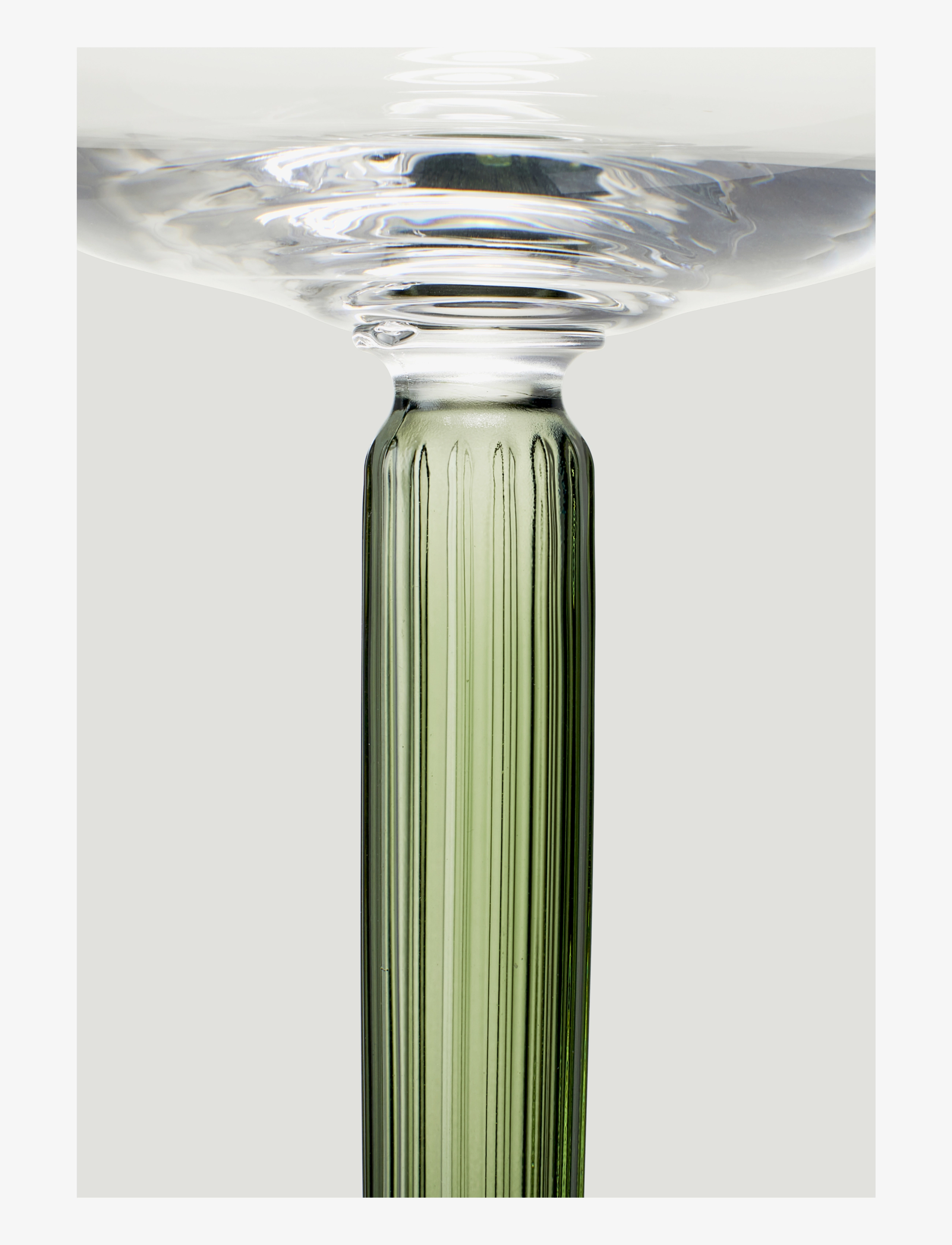 Kähler - Hammershøi Red Wine Glass 49 cl green 2 pcs. - kieliszki do czerwonego wina - green - 4