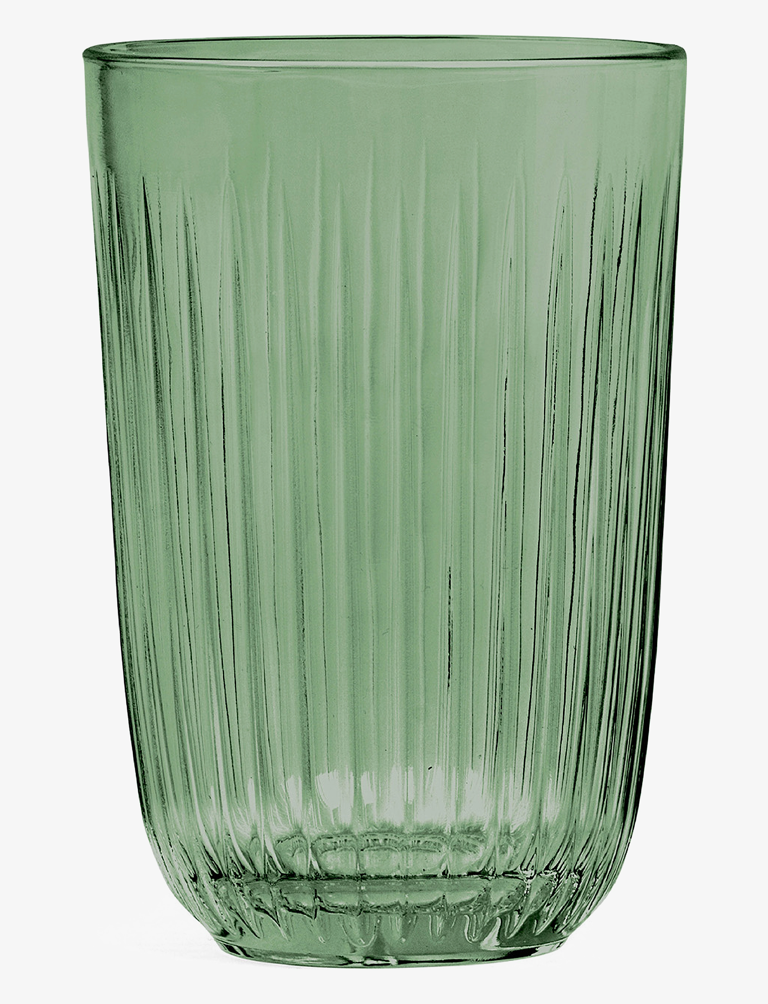 Kähler - Hammershøi Tumbler 37 cl green 4 pcs. - szklanki - green - 1