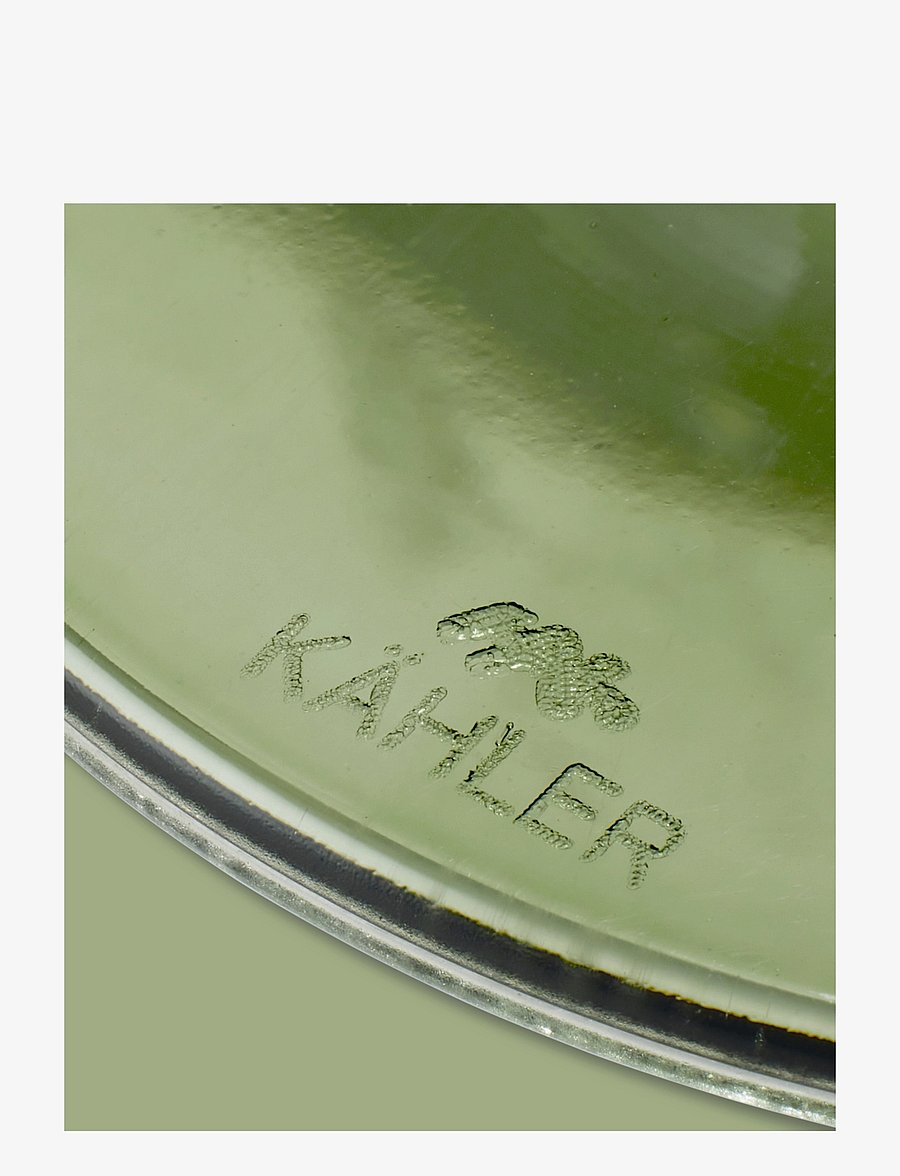 Kähler - Hammershøi White Wine Glass 35 cl green 2 pcs. - weißweingläser - green - 4