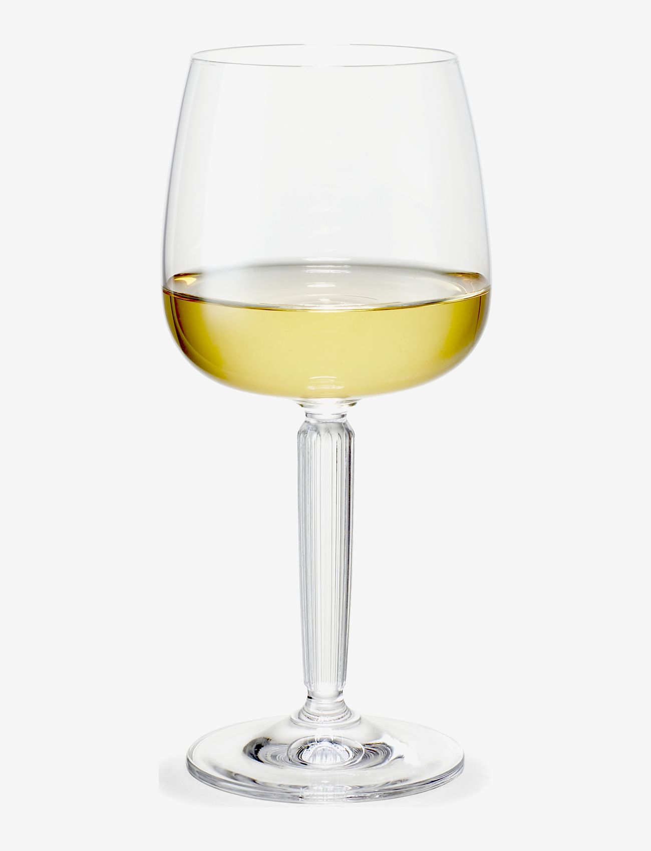Kähler - Hammershøi White Wine Glass 35 cl clear 2 pcs. - valkoviinilasit - clear - 1