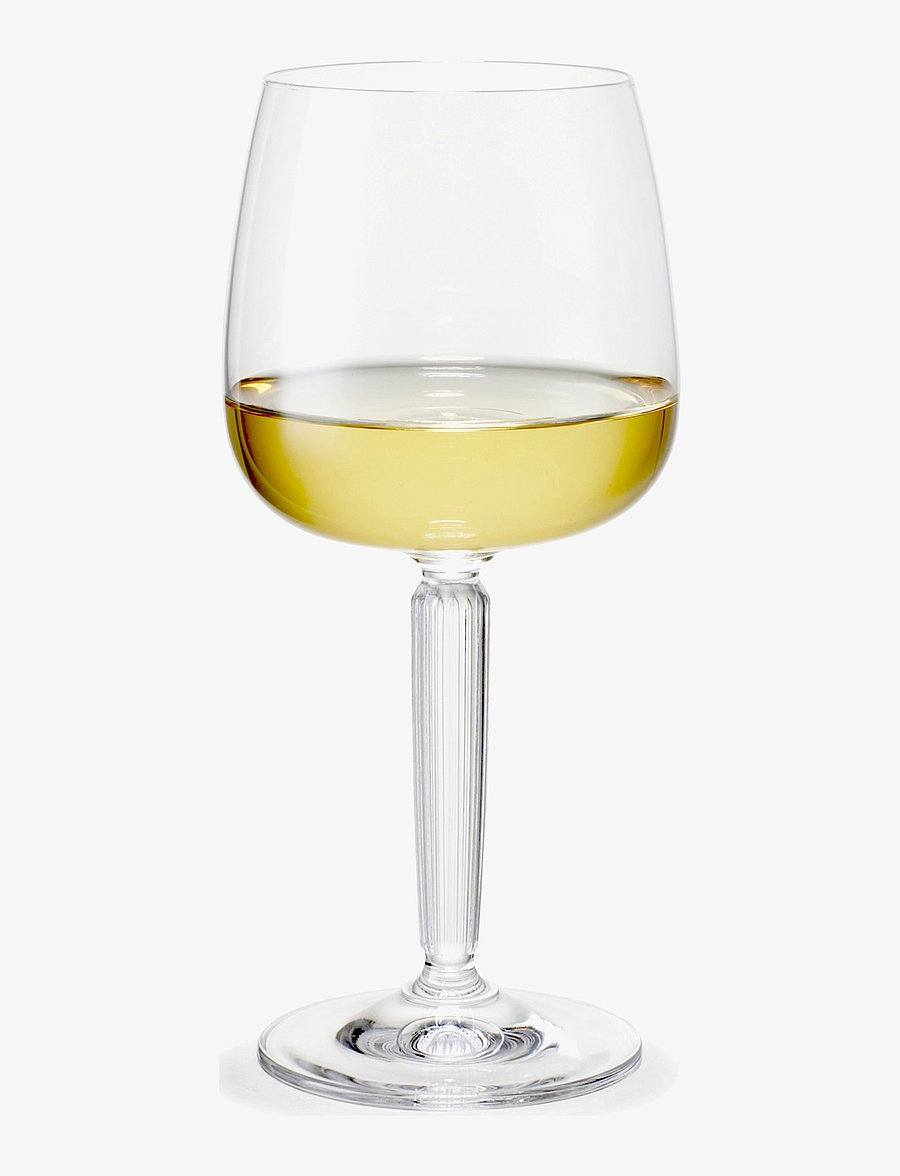 Kähler - Hammershøi White Wine Glass 35 cl clear 2 pcs. - weißweingläser - clear - 1