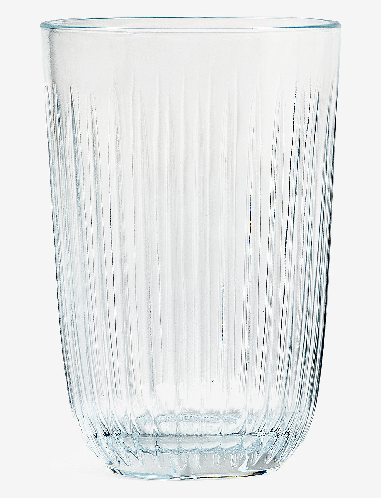 Kähler - Hammershøi Tumbler 37 cl clear 4 pcs. - drinking glasses & tumblers - clear - 0