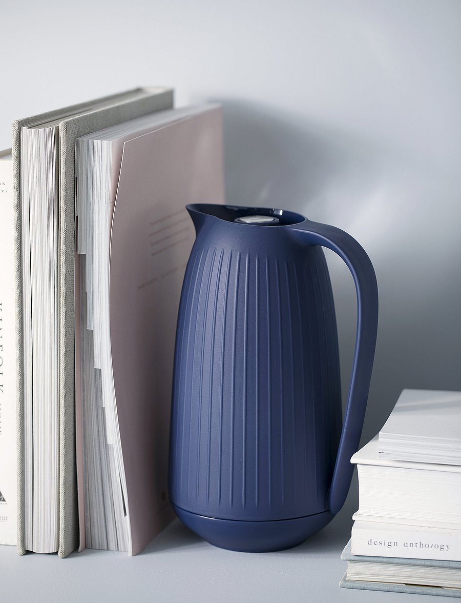 Kähler - Hammershøi Thermos jug 1,0 l - thermoskannen - indigo - 2