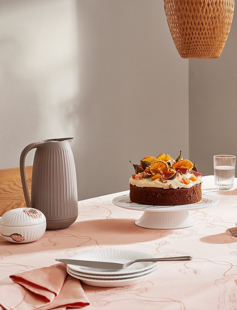 Kähler - Hammershøi Thermos jug 1,0 l warm grey - termoskannud - warm grey - 0