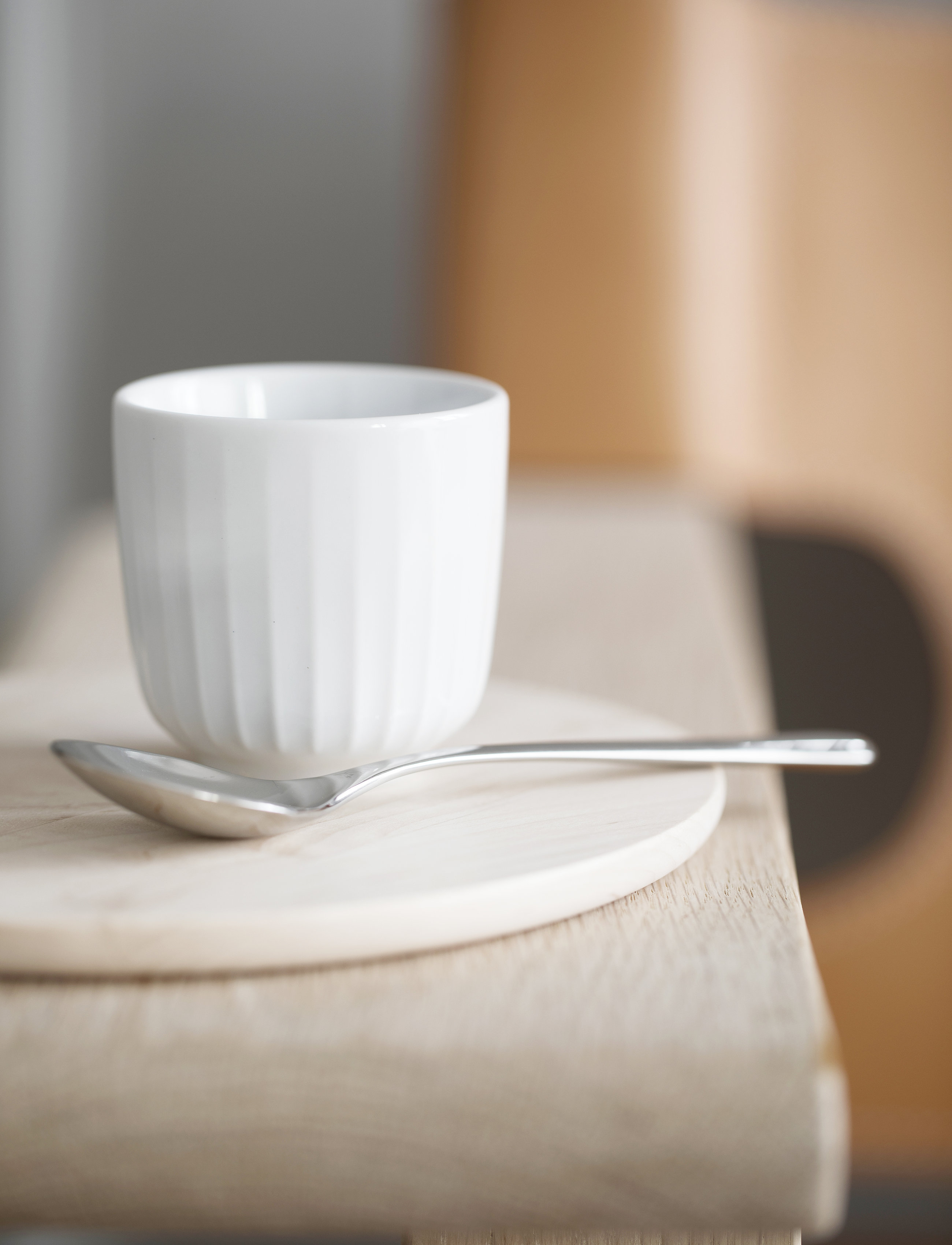 Kähler Hammershøi Espressokop 10 Cl, 10 CL, White, Kopper Og Krus > Espressokopper, Unisex