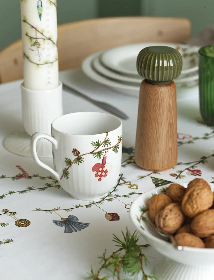 Kähler - Hammershøi Block candle holder H9.5 white - kerzenständer - white - 2