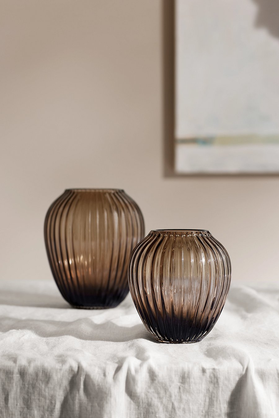 Kähler - Hammershøi Vase - vasen - walnut - 2