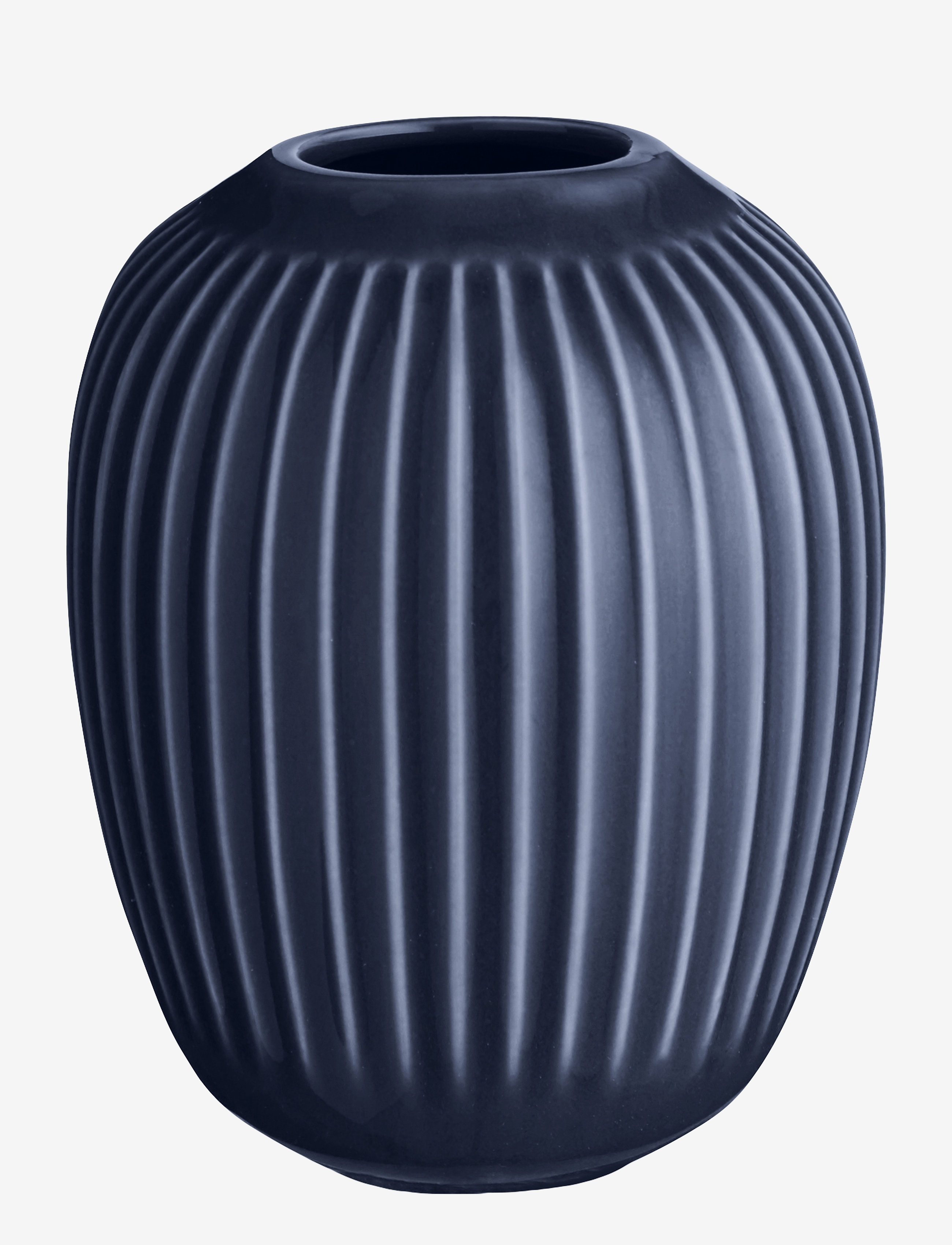 KÄHLER Hammershøi Vase Blau - H10.5CM - Unisex