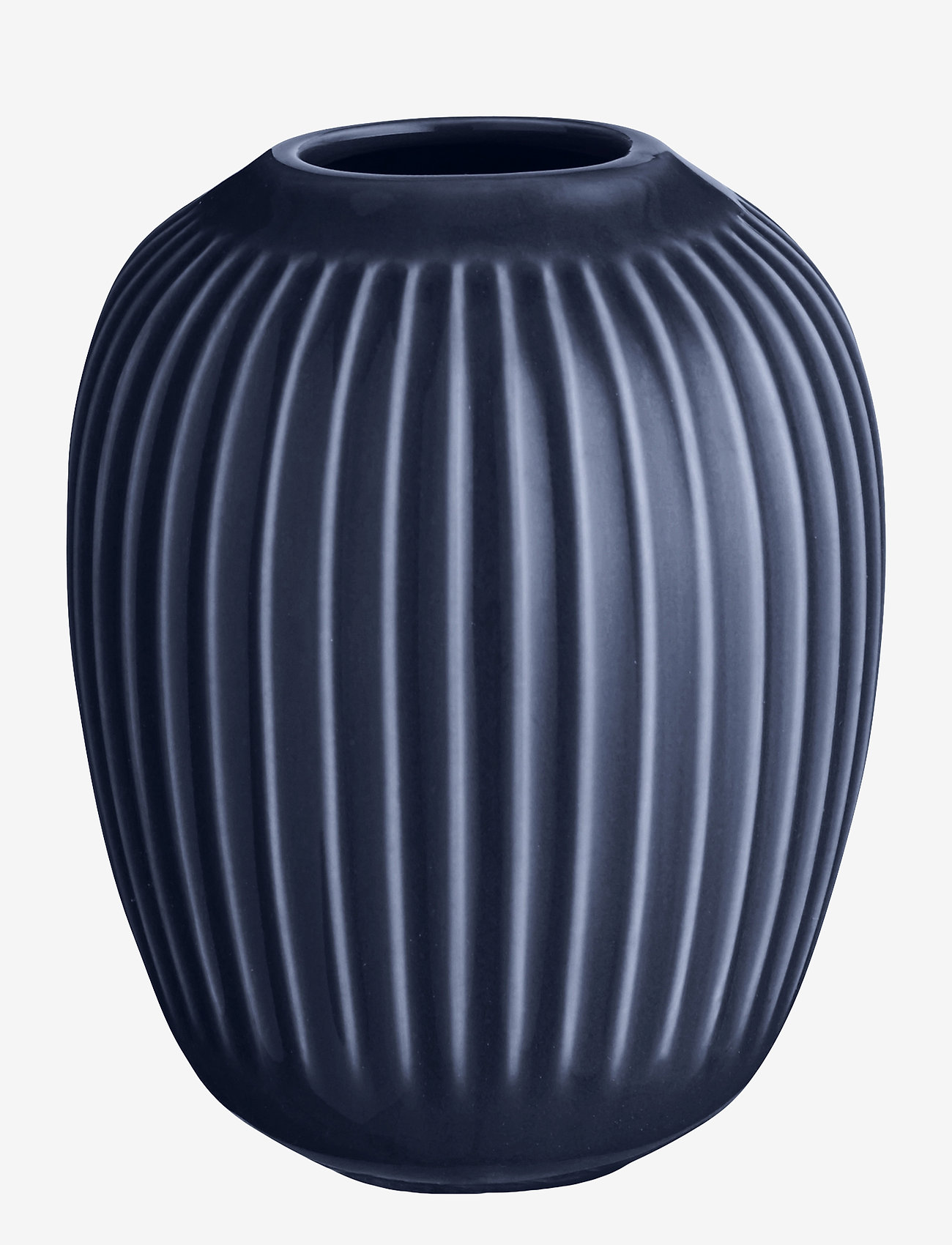 Kähler - Hammershøi Vase - små vaser - indigo - 0