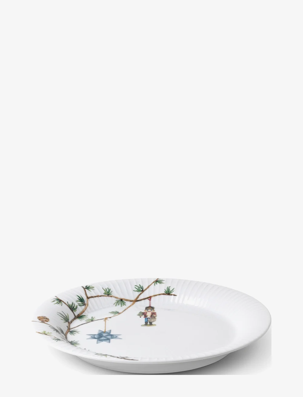 Kähler - Hammershøi Christmas Plate Ø27 cm white w. deco - osta hinna alusel - white w. deco - 0