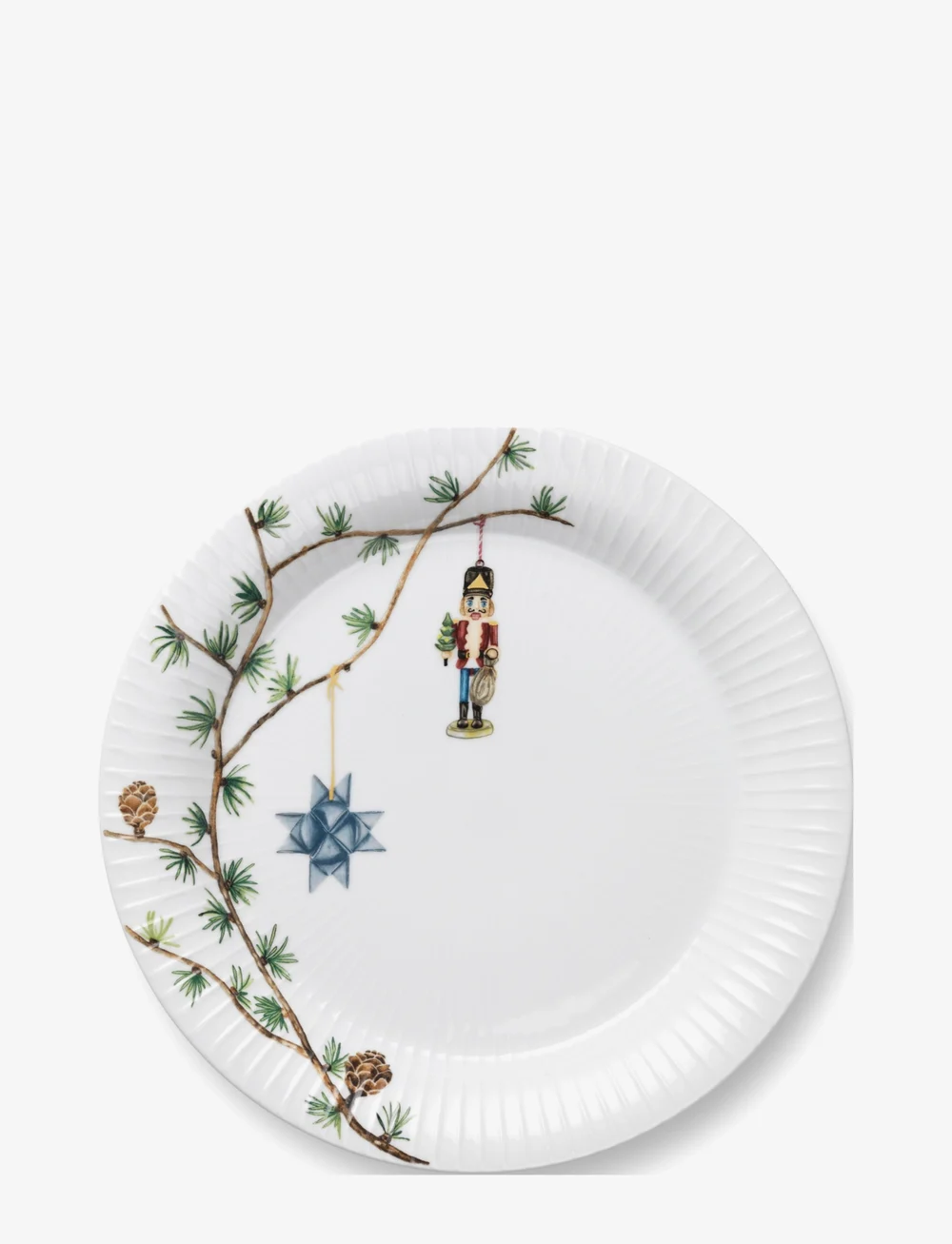 Kähler - Hammershøi Christmas Plate Ø27 cm white w. deco - osta hinna alusel - white w. deco - 1