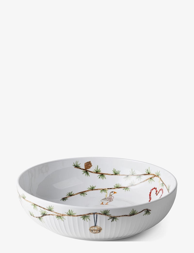 Kähler - Hammershøi Christmas Bowl Ø30 cm white w. deco - osta hinna alusel - white w. deco - 1