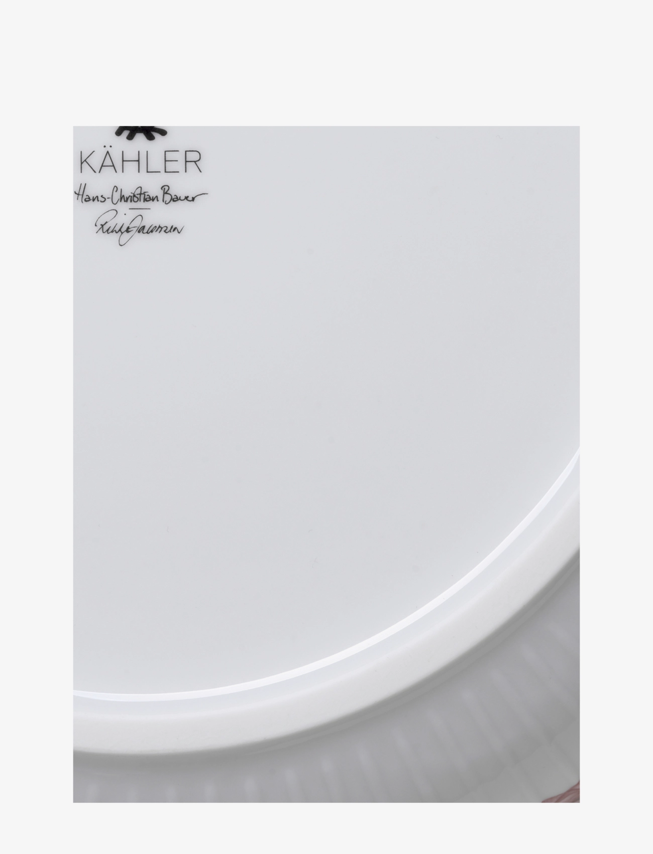 Kähler - Hammershøi Christmas Bowl Ø30 cm white w. deco - white w. deco - 4