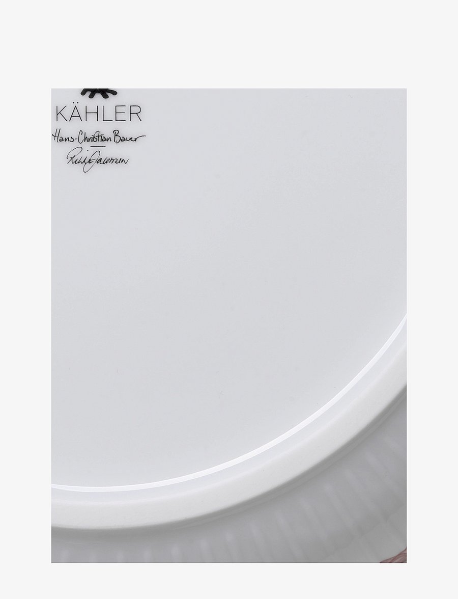 Kähler - Hammershøi Christmas Bowl Ø30 cm white w. deco - servierschalen - white w. deco - 4