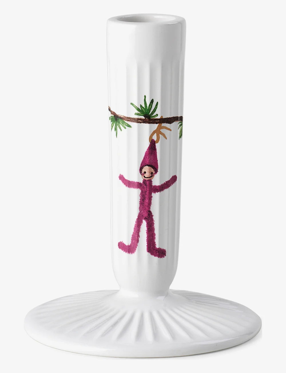 Kähler - Hammershøi Christmas Candle holder H12 white w. deco - osta hinna alusel - white w. deco - 0