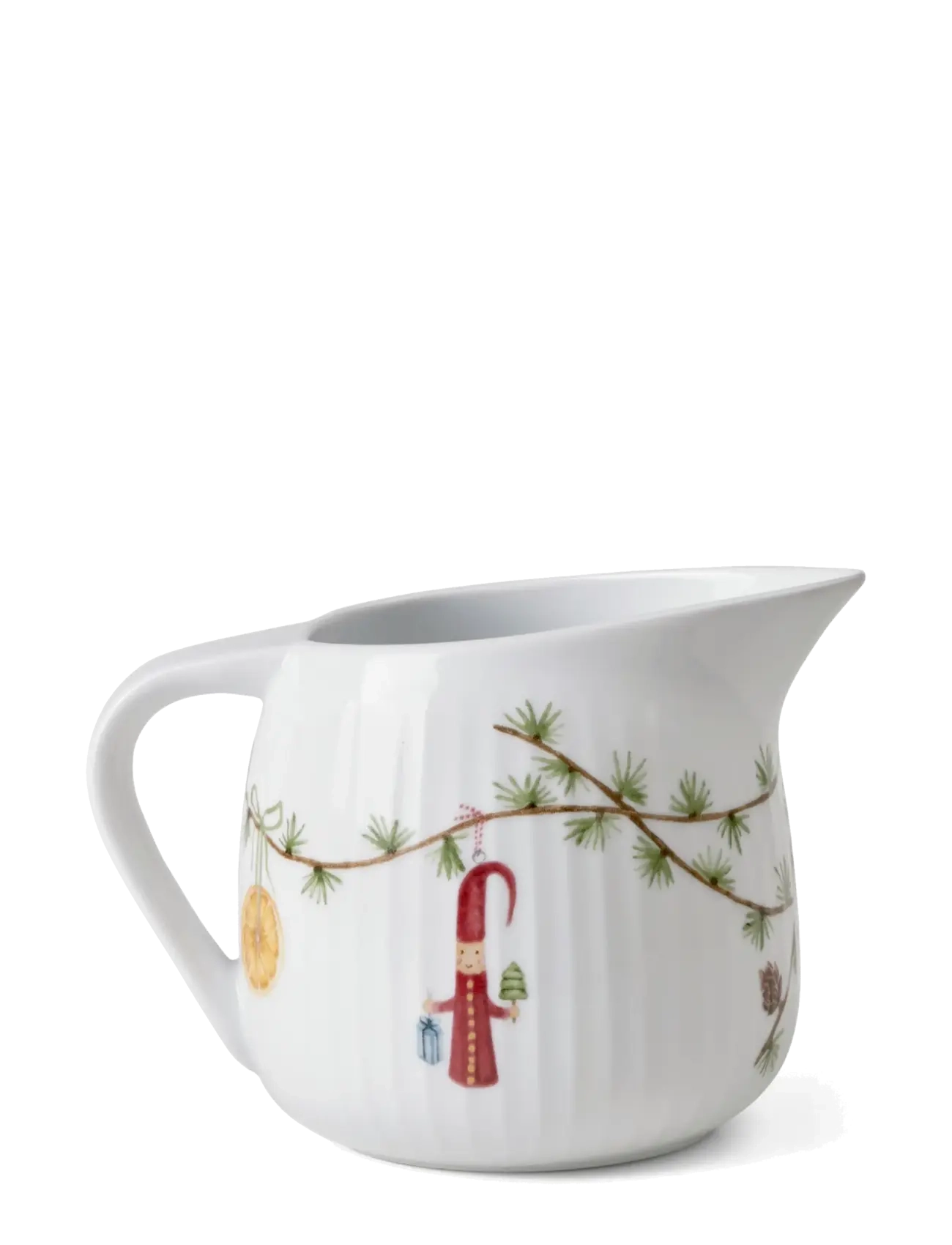 Kähler - Hammershøi Christmas Sauce boat 66 cl white w. deco - gravy boats & sauce pots - white w. deco - 2