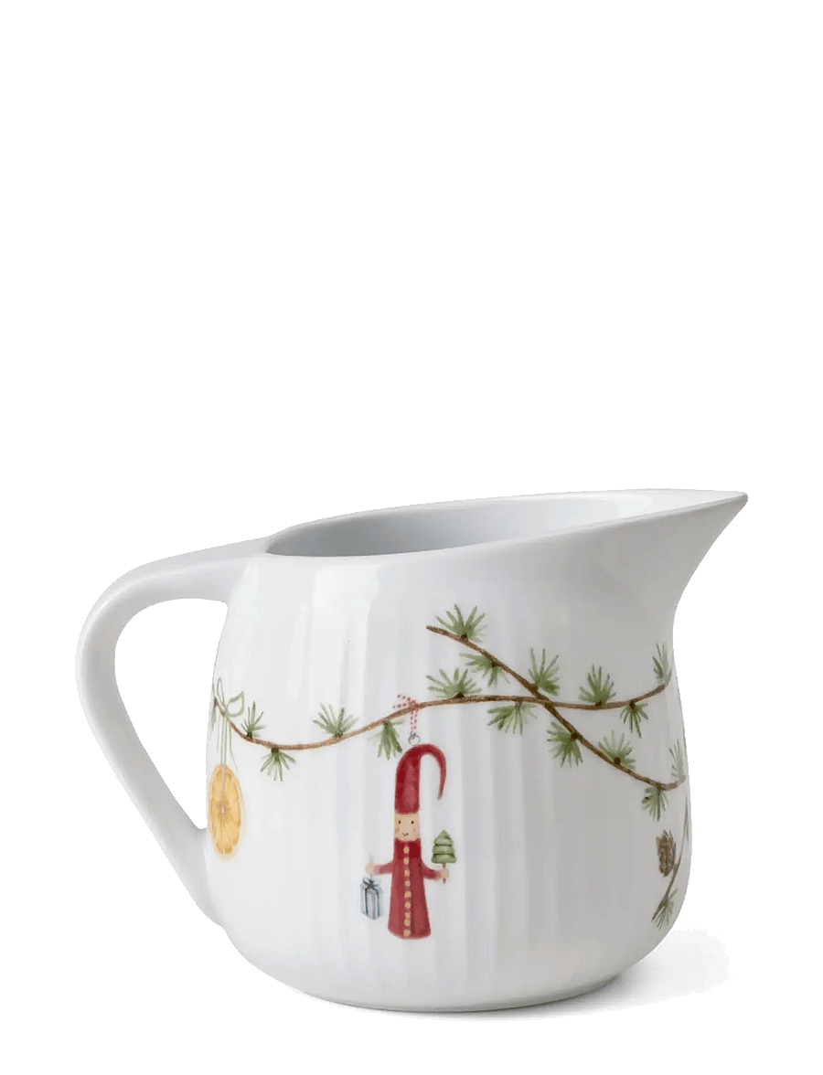 Kähler - Hammershøi Christmas Sauce boat 66 cl white w. deco - kastmekannud ja kastmepotid - white w. deco - 2