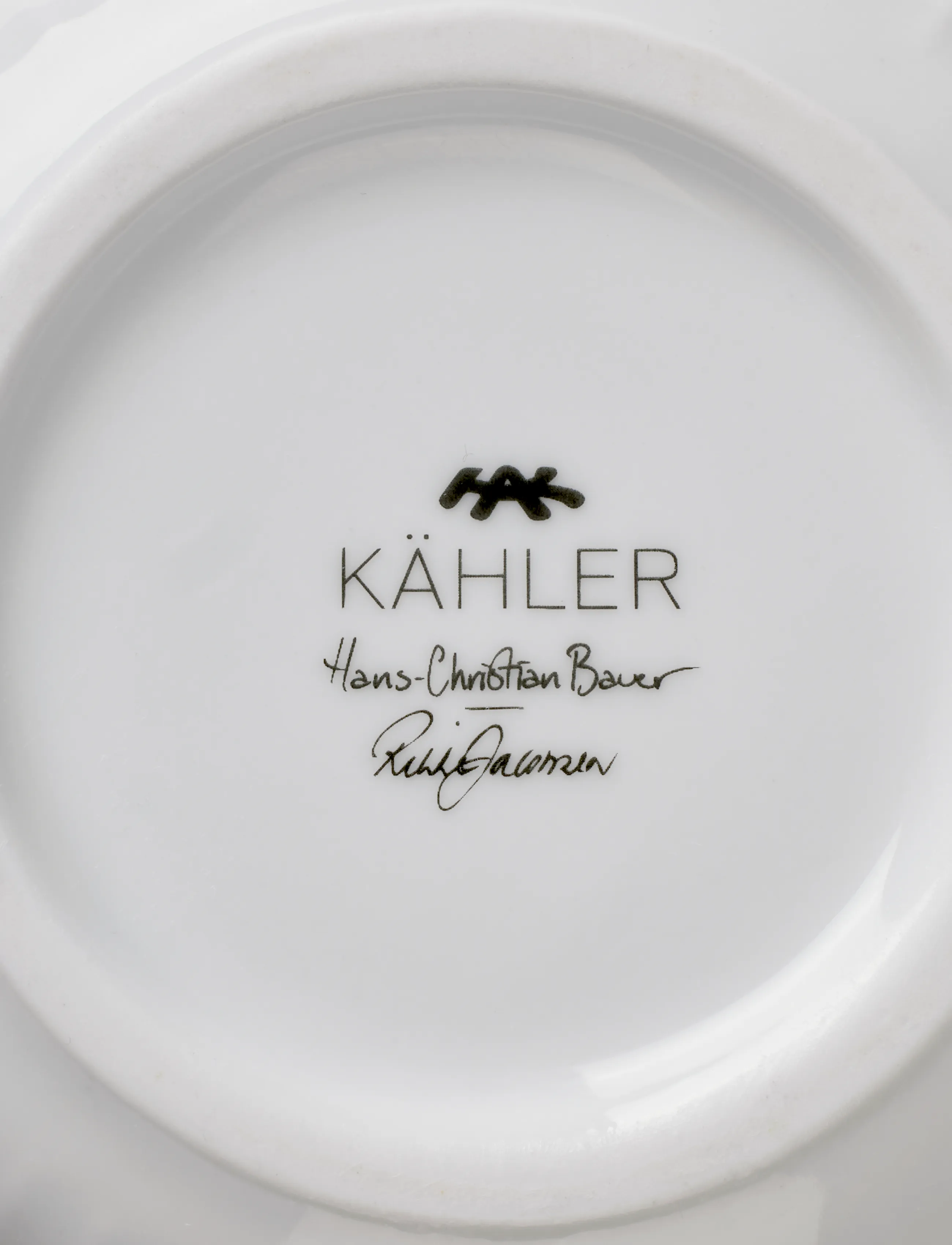 Kähler - Hammershøi Christmas Sauce boat 66 cl white w. deco - gravy boats & sauce pots - white w. deco - 5