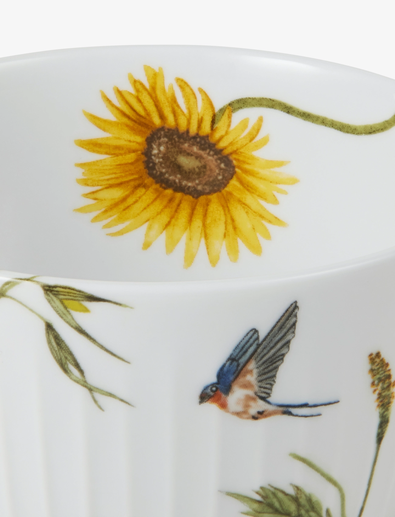 Kähler - Hammershøi Summer Skål Ø12 cm solsikke - laveste priser - sunflower - 2