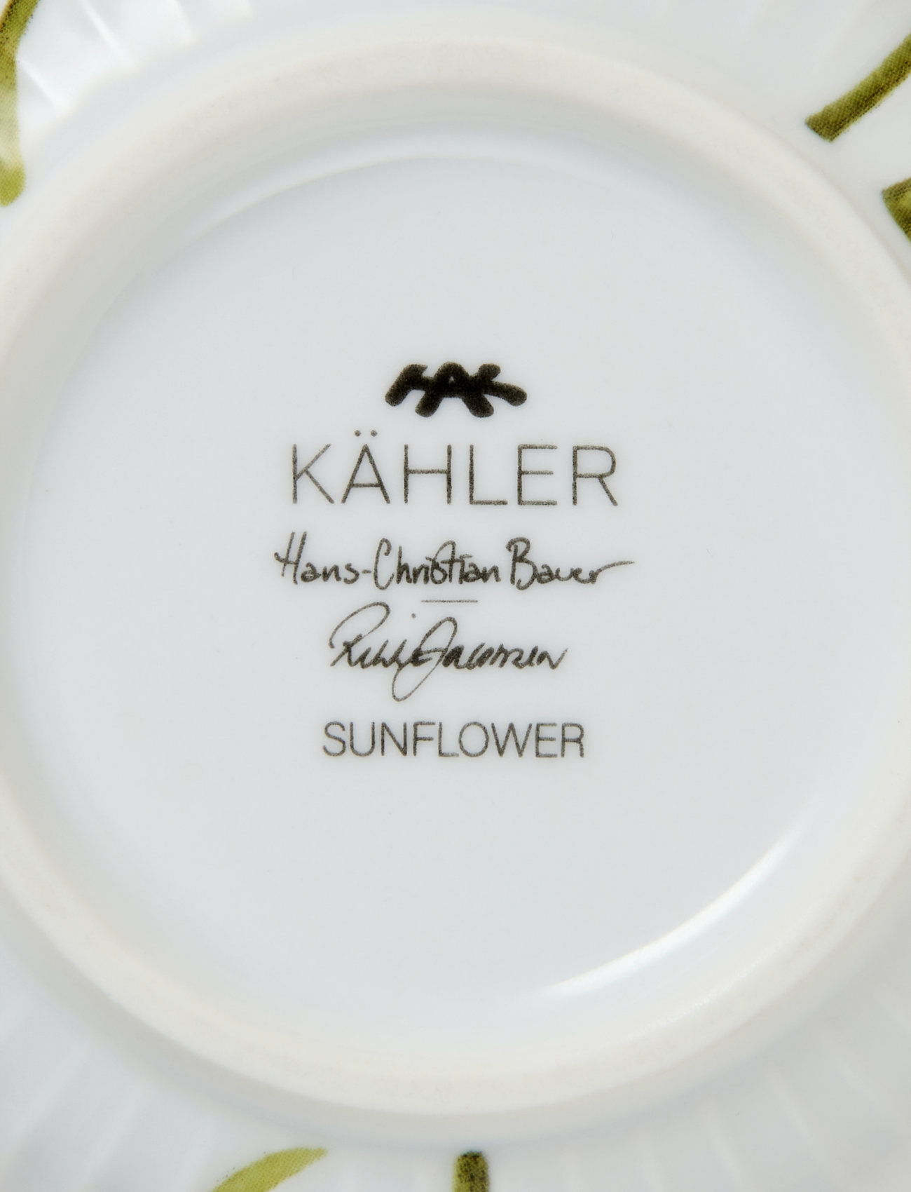 Kähler - Hammershøi Summer Skål Ø12 cm sunflower - köp efter pris - sunflower - 3