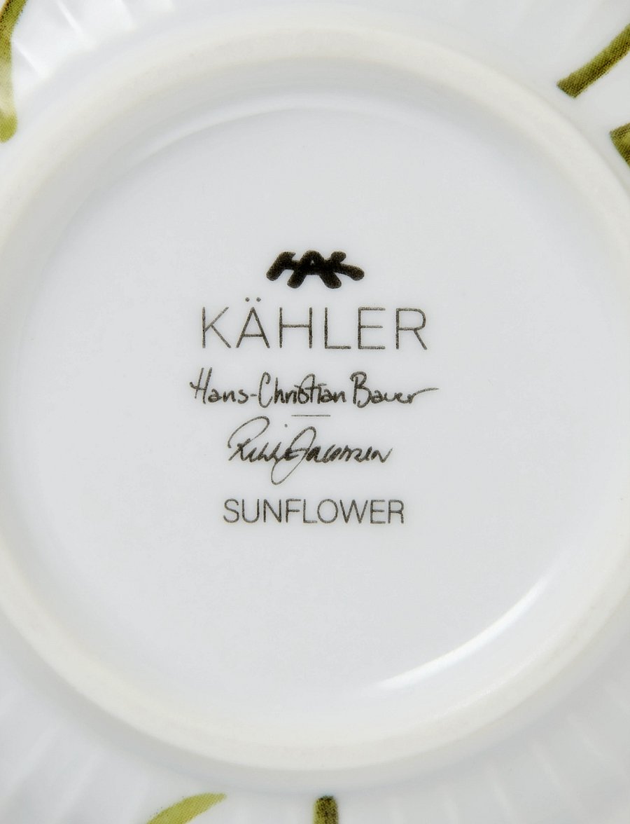 Kähler - Hammershøi Summer Skål Ø12 cm solsikke - frugtskåle - sunflower - 4