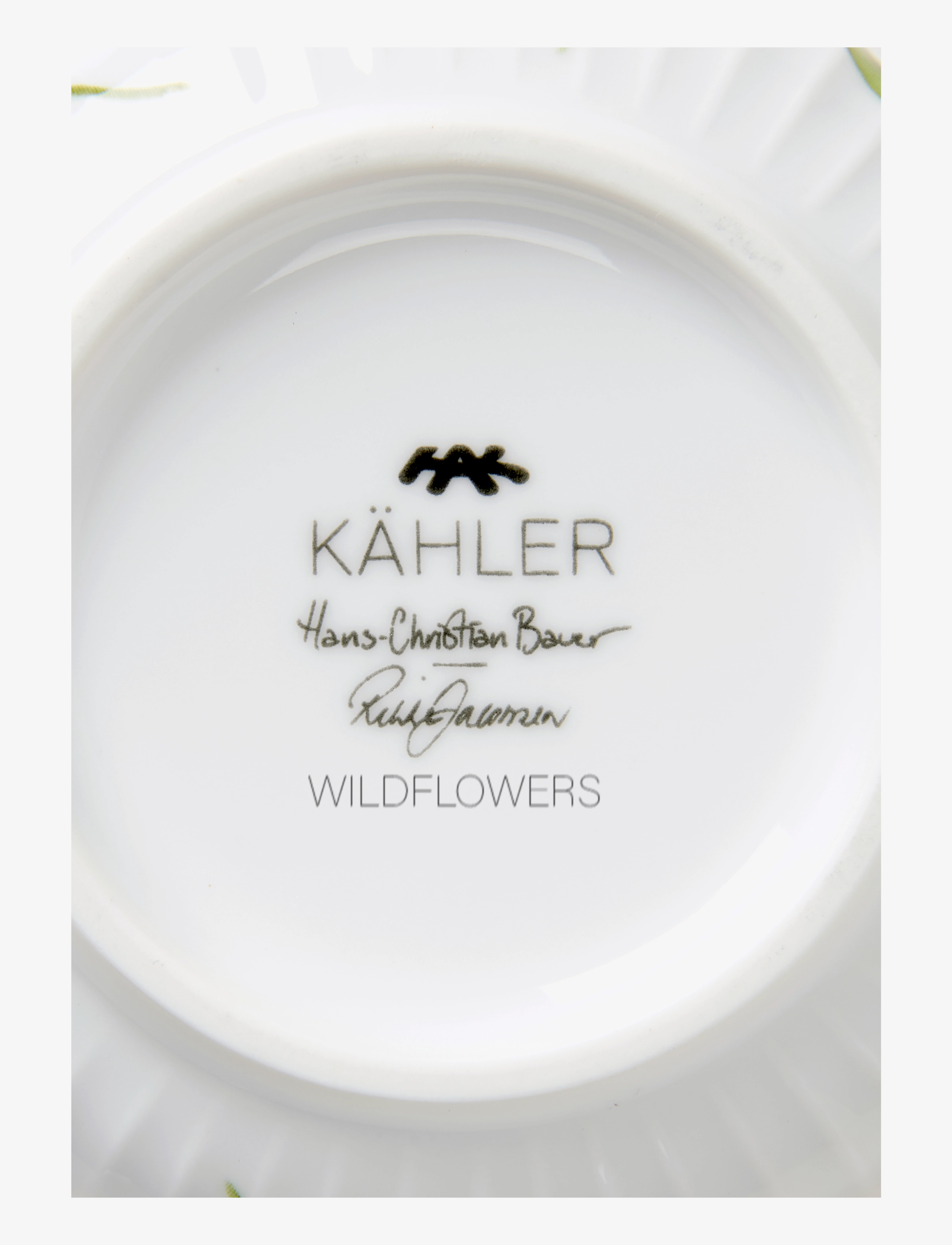 Kähler - Hammershøi Summer Bowl Ø12 cm wild flowers - obstschalen - wild flowers - 3
