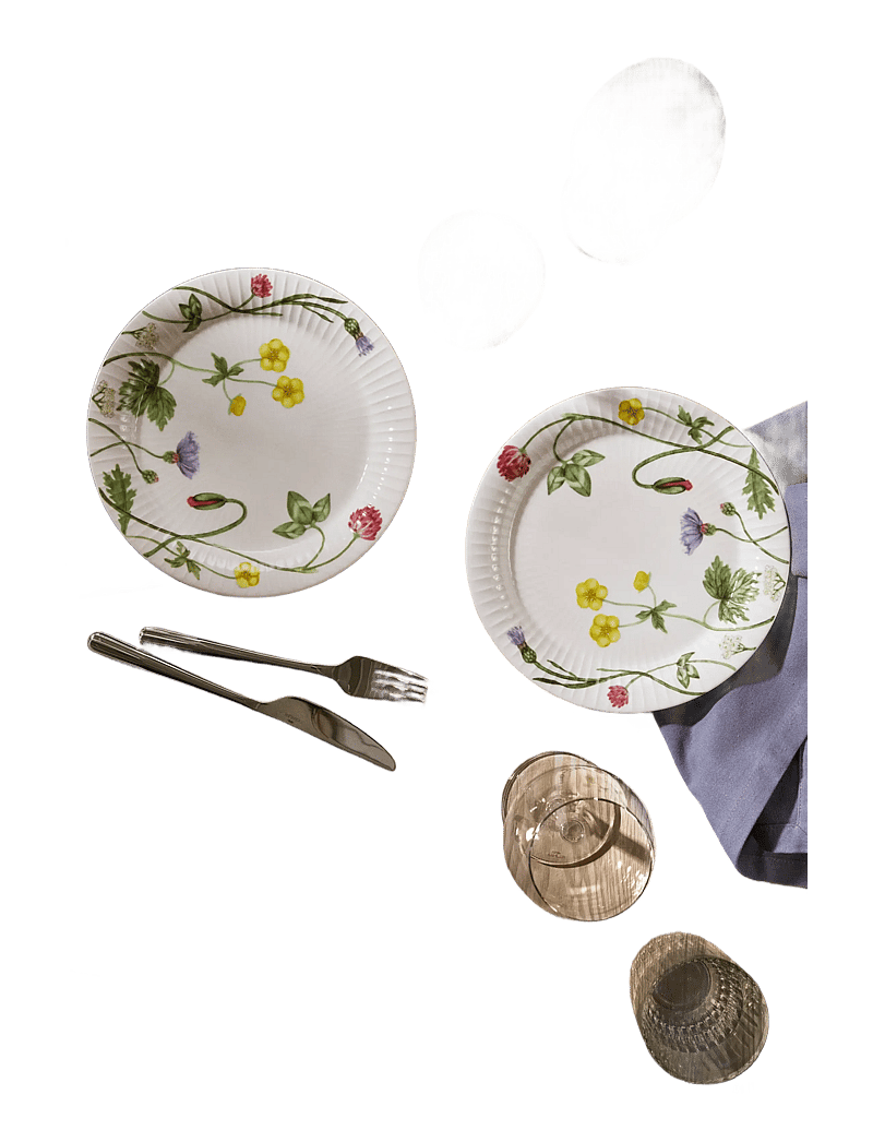 Kähler - Hammershøi Summer Tallrik Ø22 cm wild flowers - köp efter pris - wild flowers - 3