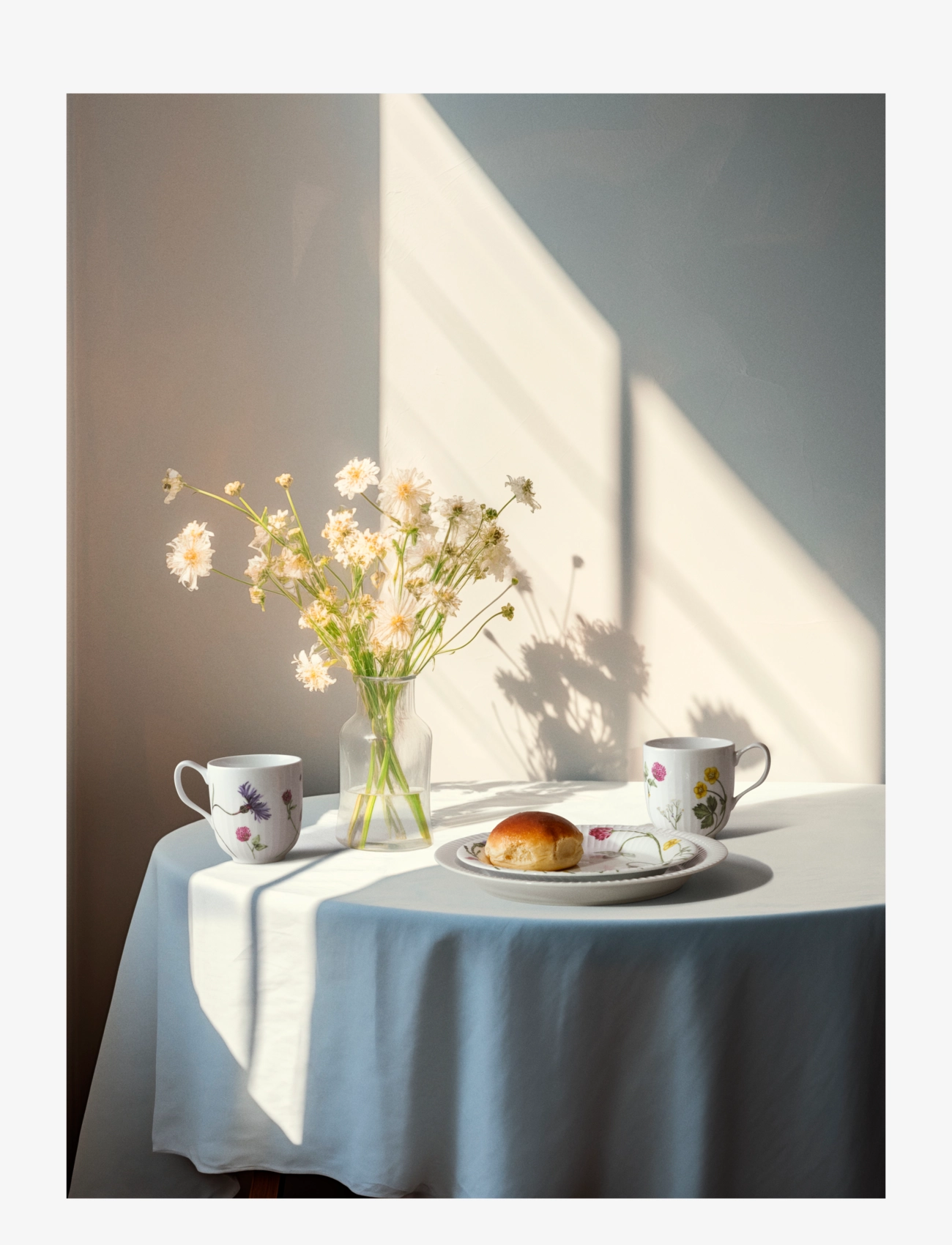 Kähler - Hammershøi Summer Plate Ø22 cm wild flowers - matardiskar - wild flowers - 4