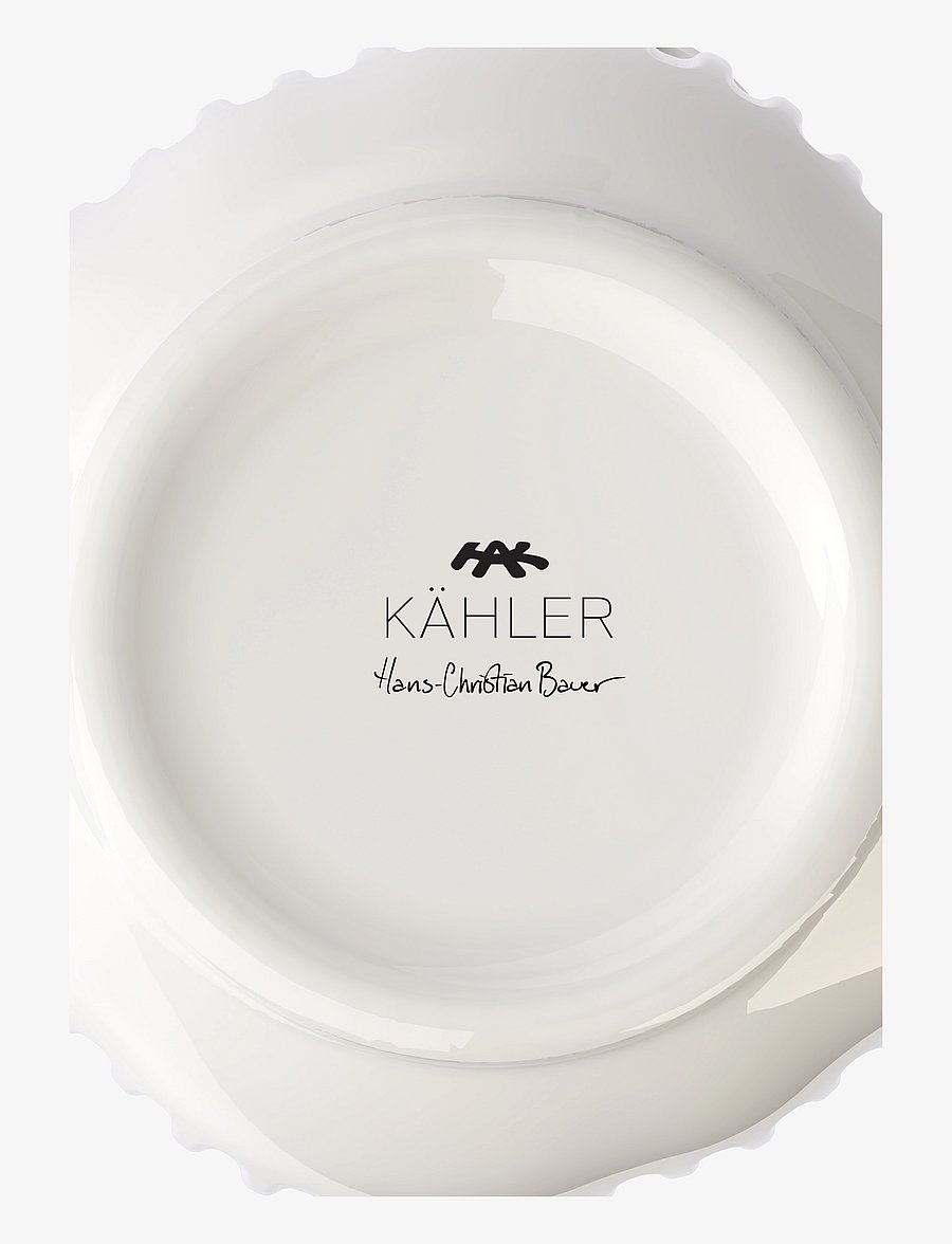 Kähler - Hammershøi Unfold Vase H20.5 cm hvid - køb efter pris - white - 3