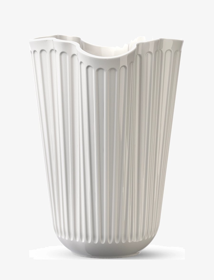 Kähler - Hammershøi Unfold Vas H16.5 cm vit - köp efter pris - white - 1