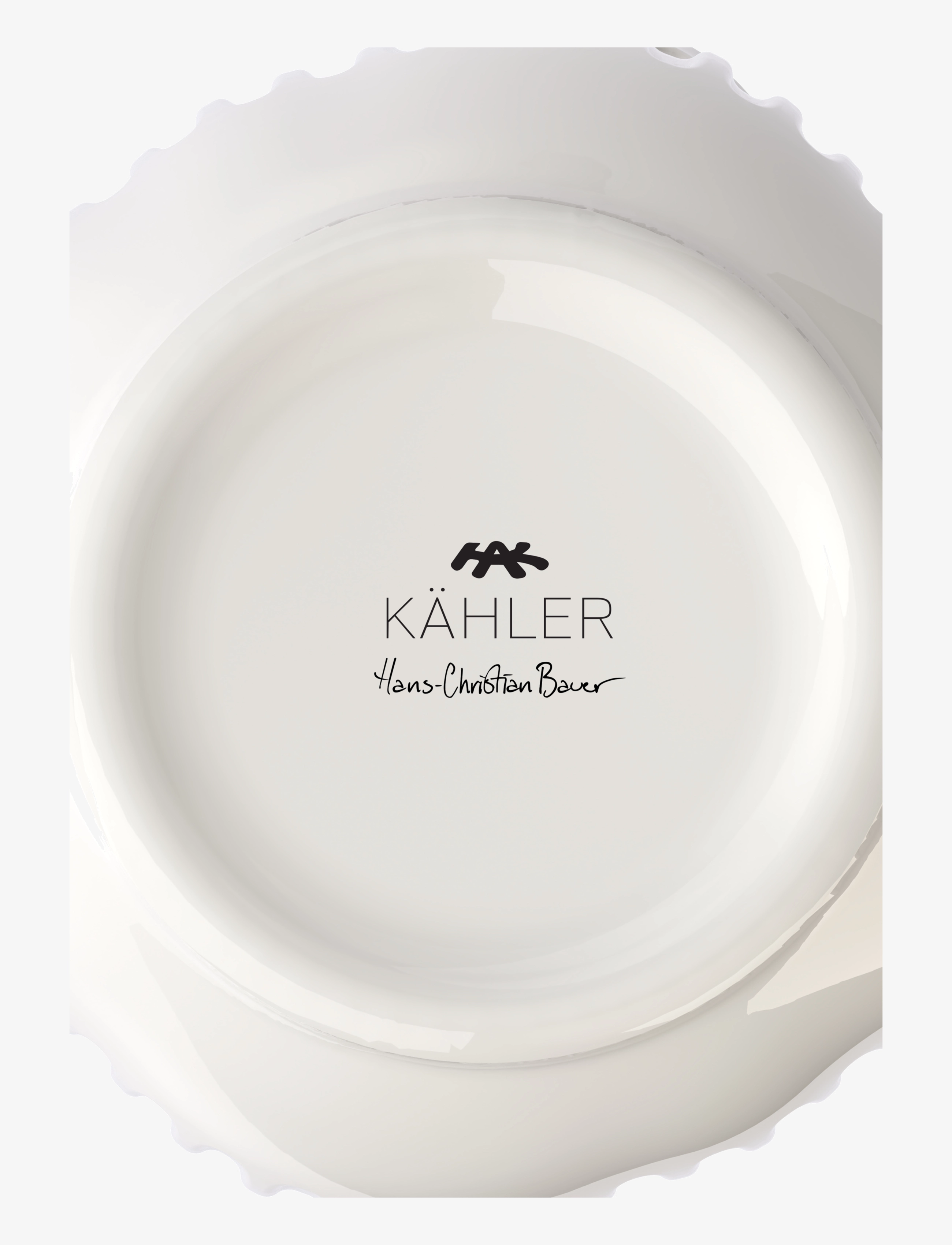 Kähler - Hammershøi Unfold Vas H16.5 cm vit - köp efter pris - white - 3