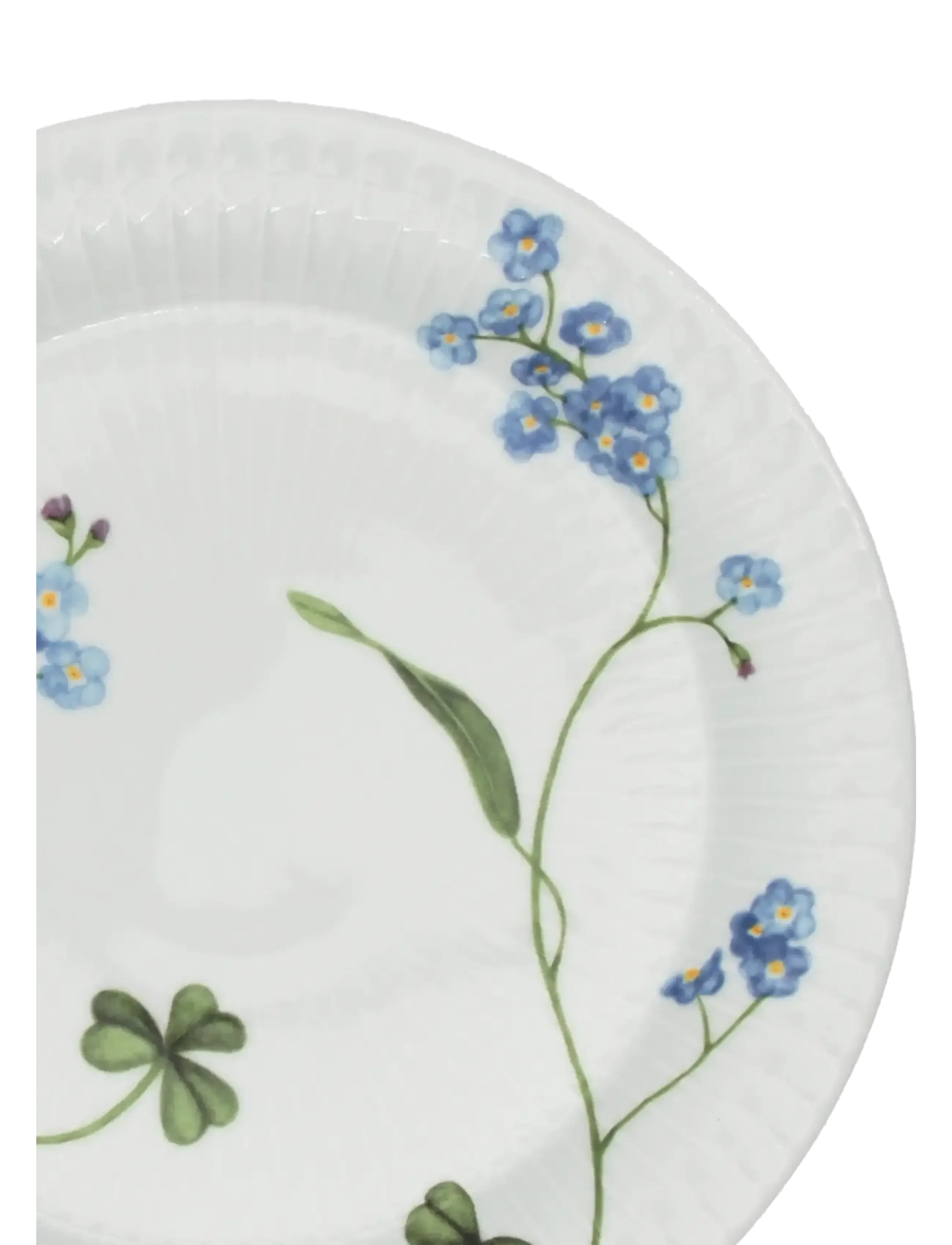 Kähler - Hammershøi Summer Plate Ø22 cm forget me not - mazie šķīvji - forget me not - 2