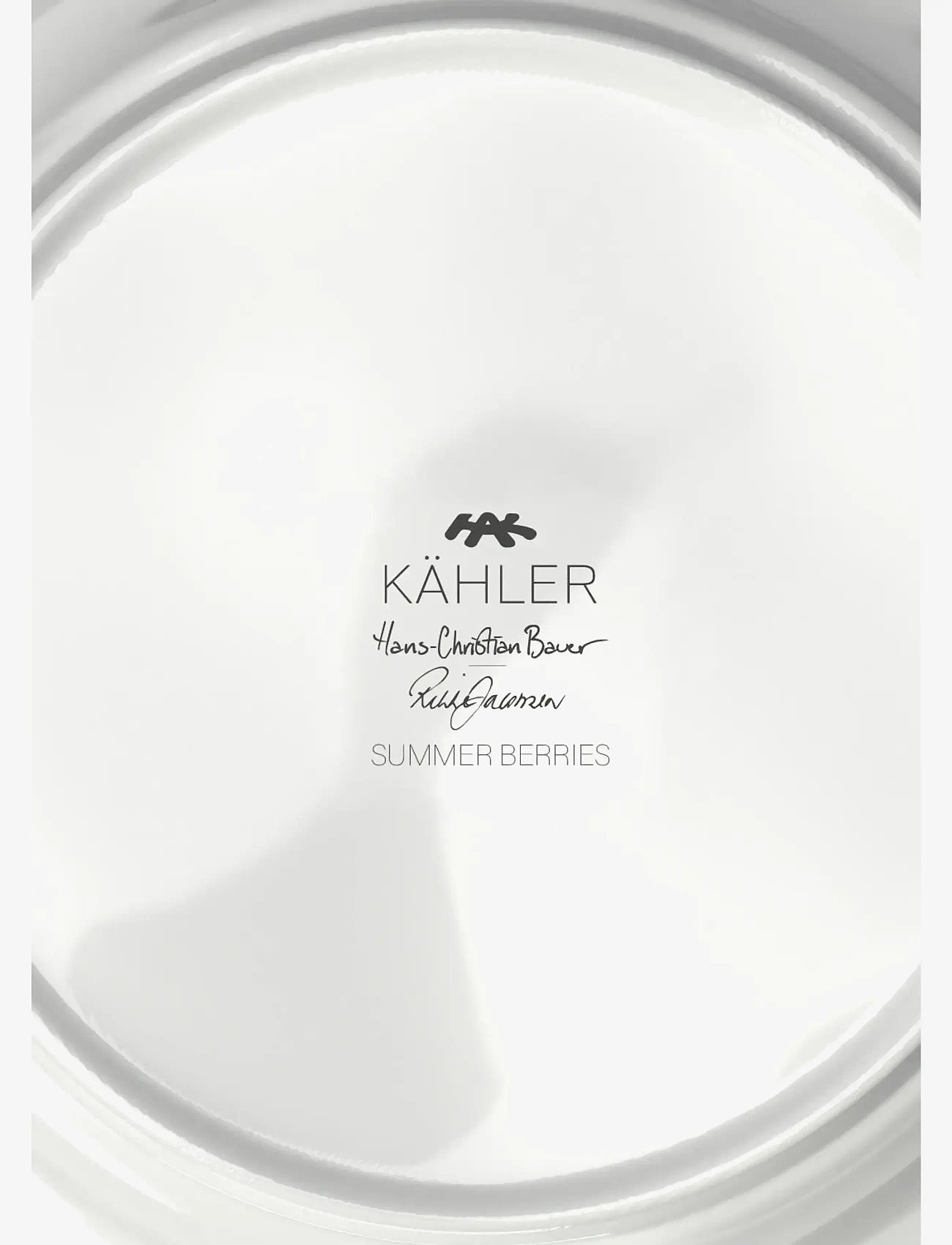 Kähler - Hammershøi Summer Plate Ø22 cm forget me not - väikesed taldrikud - forget me not - 2