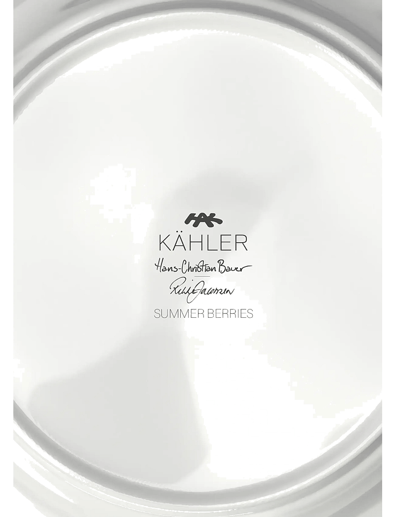 Kähler - Hammershøi Summer Plate Ø22 cm forget me not - väikesed taldrikud - forget me not - 2