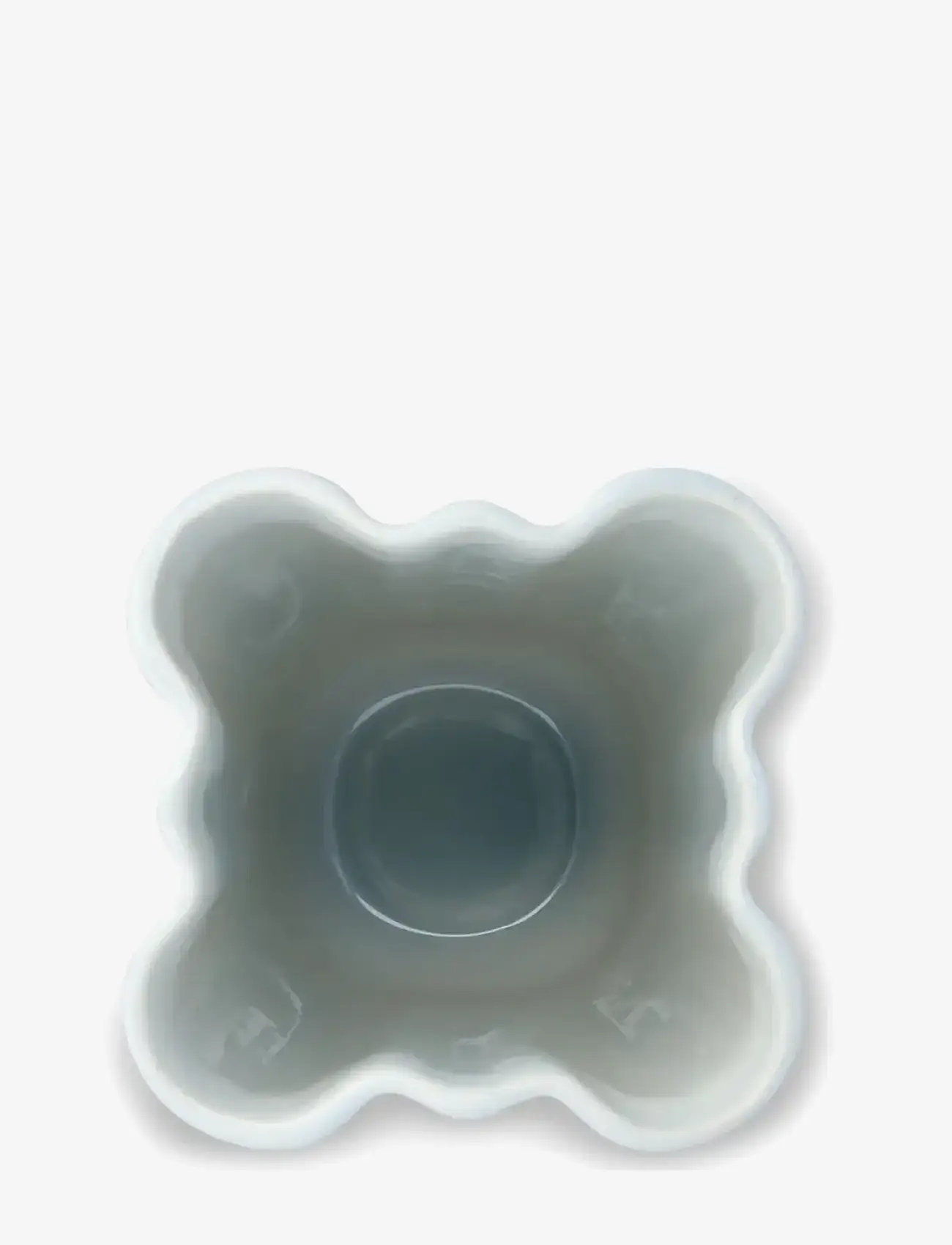 Kähler - Hammershøi Unfold Vas H16.5 cm blå - vaser - blue - 1