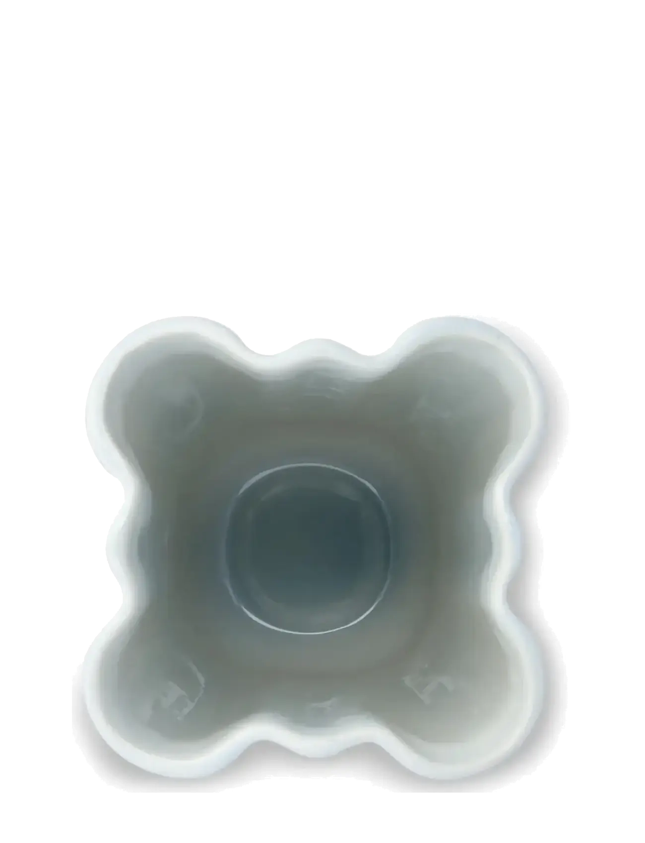 Kähler - Hammershøi Unfold Vase H16.5 cm blå - vaser - blue - 2